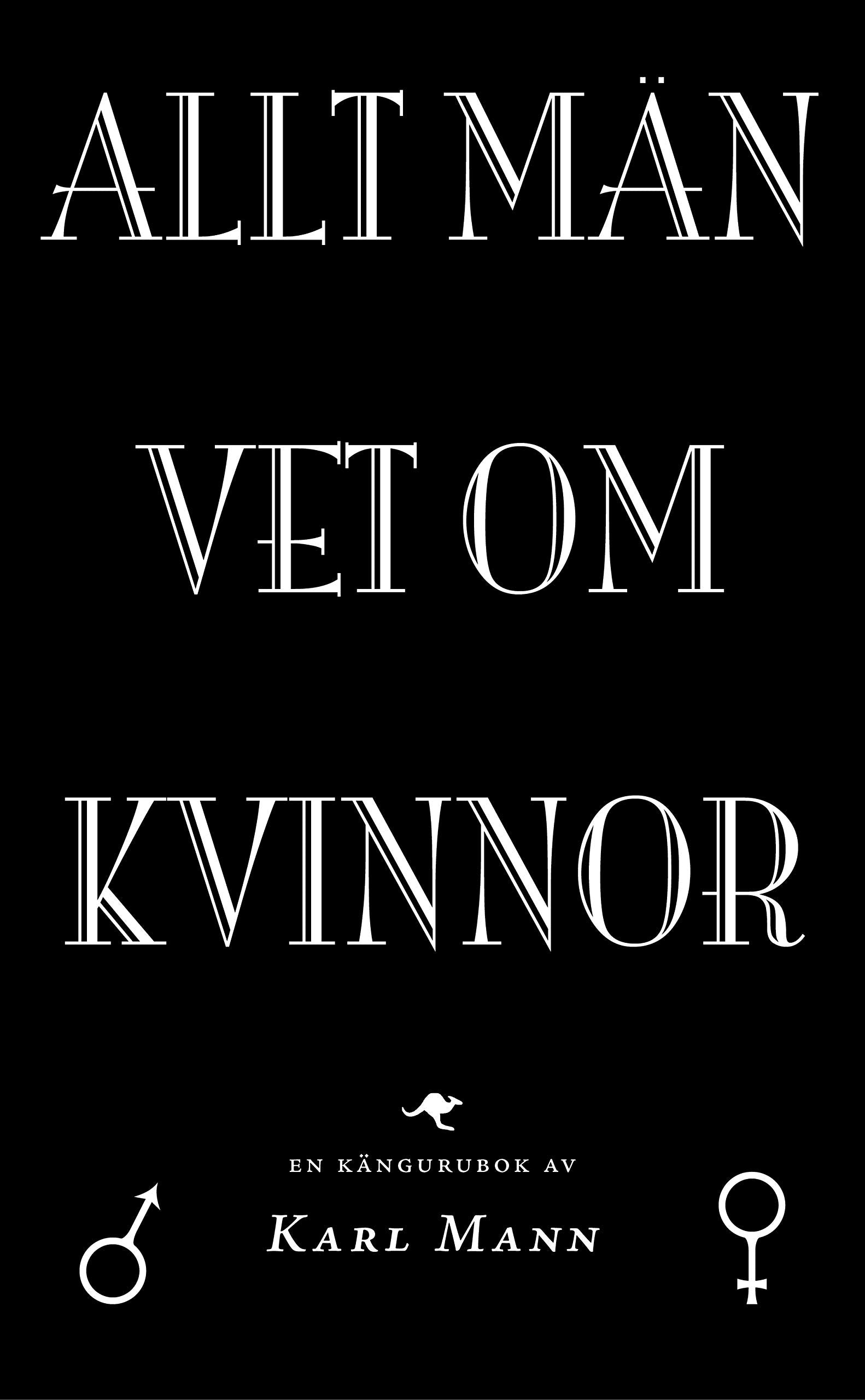 Allt män vet om kvinnor Leisure, Home & Garden