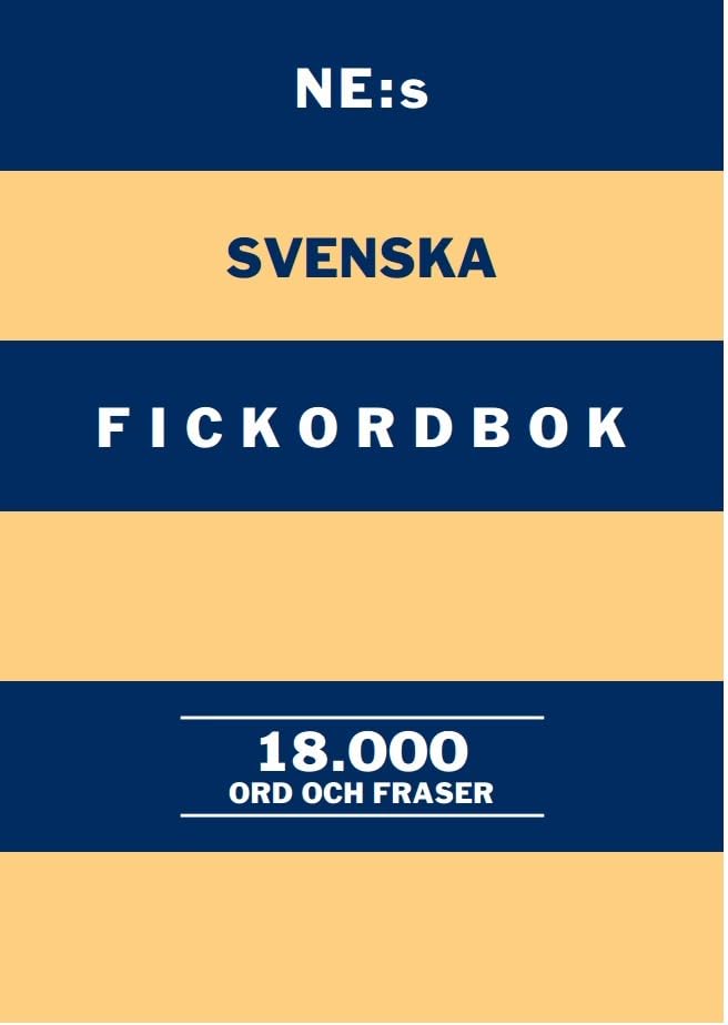 NE:s svenska fickordbok : 18000 ord och fraser Books