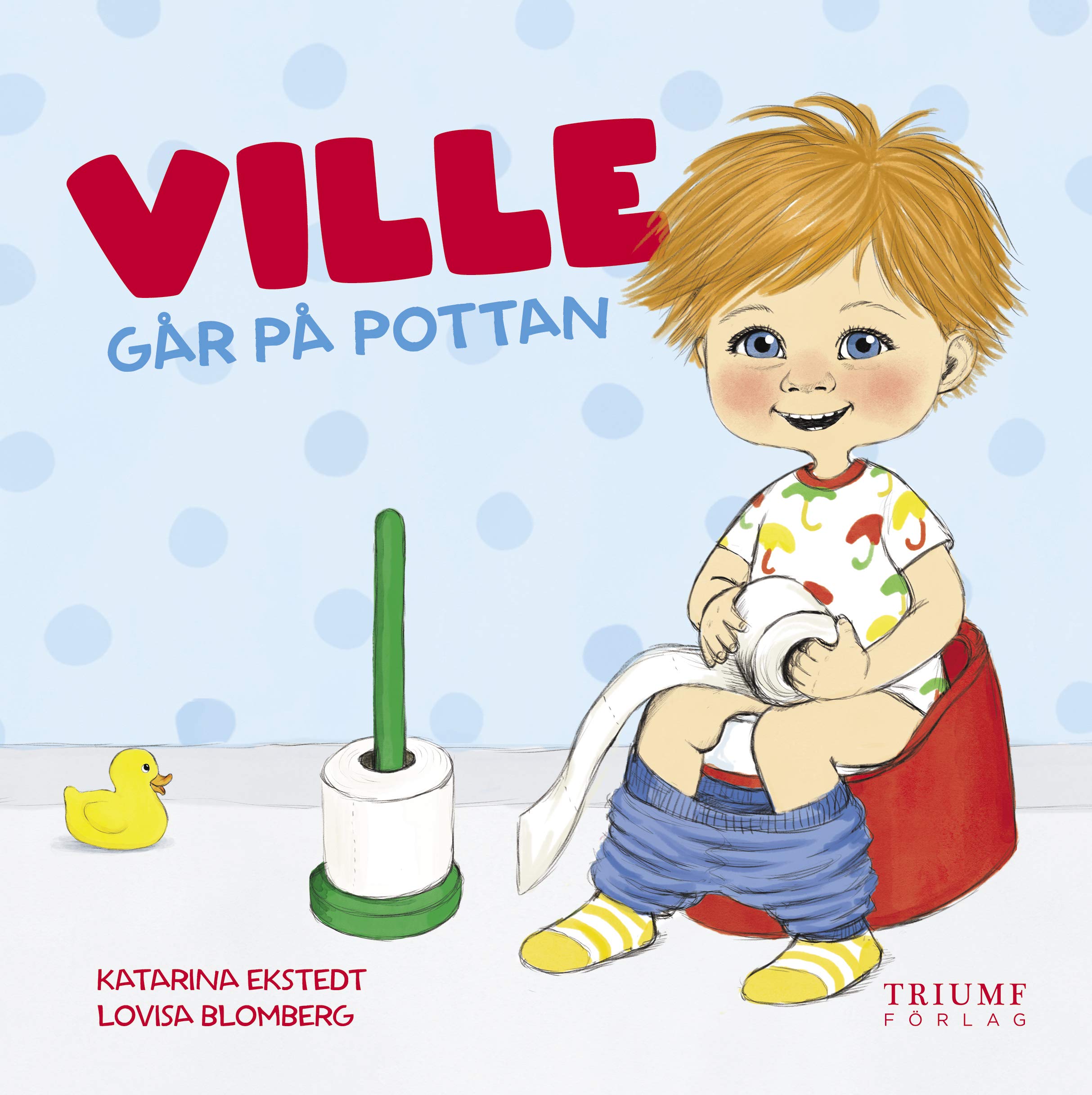 Ville går på pottan Books