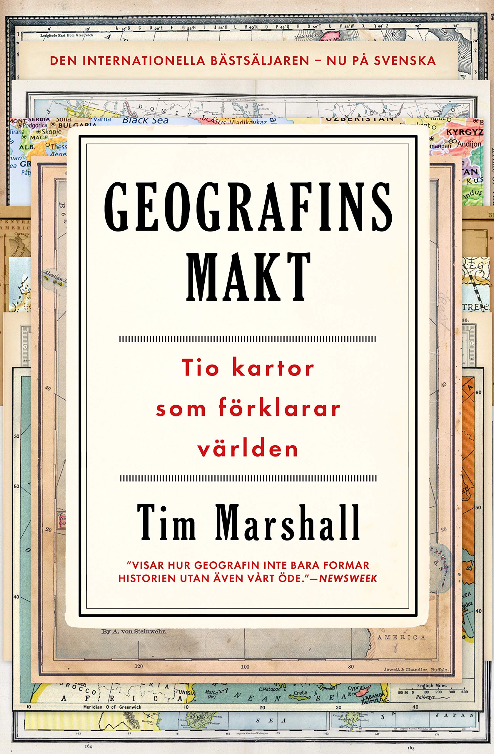 Geografins makt : tio kartor som förklarar världen Books