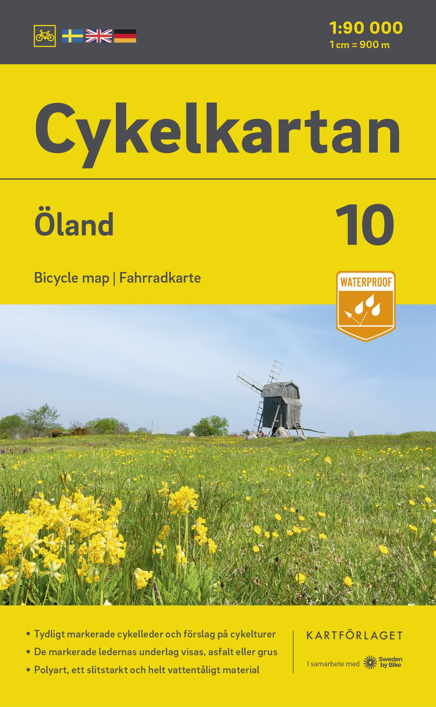 Cykelkartan Blad 10 Öland 1:90000: Radwanderkarte 10 Öland 1:90000 Leisure, Home & Garden