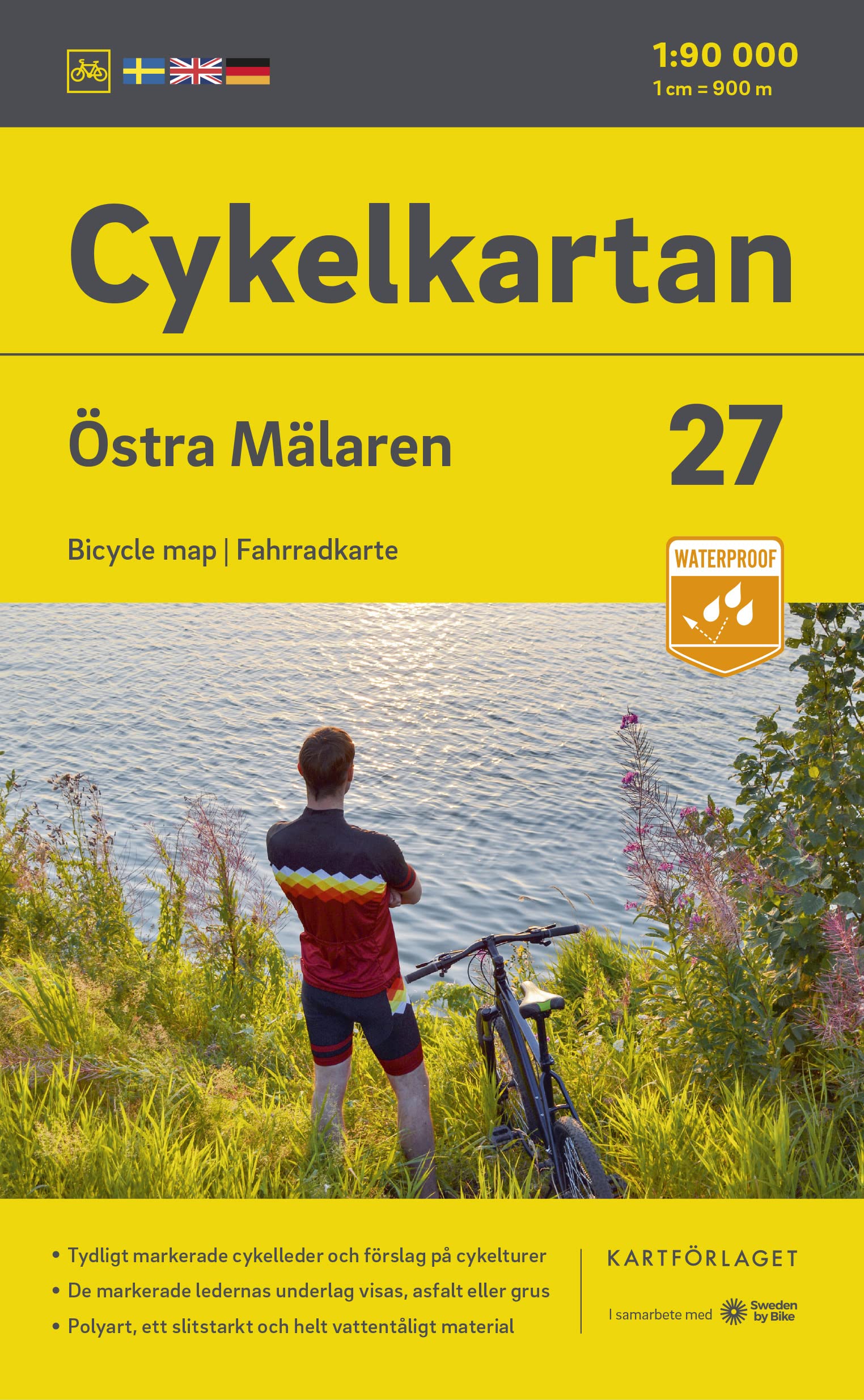 Cykelkartan Blad 27 Östra Mälaren: Radwanderkarte 27 Östra Mälaren Leisure, Home & Garden