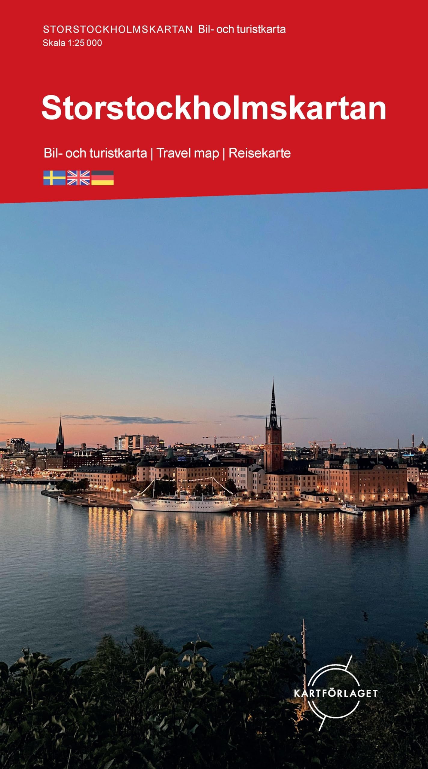 Storstockholmskartan: Stockholm & Umgebung 1:25000 Leisure, Home & Garden
