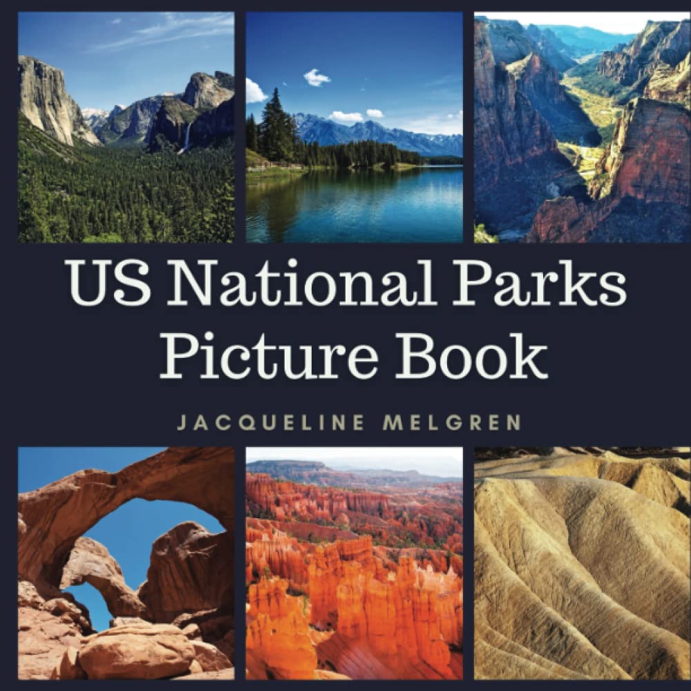 US National Parks Picture Book: Dementia and Alzheimer's Activities for Seniors Parents & Children