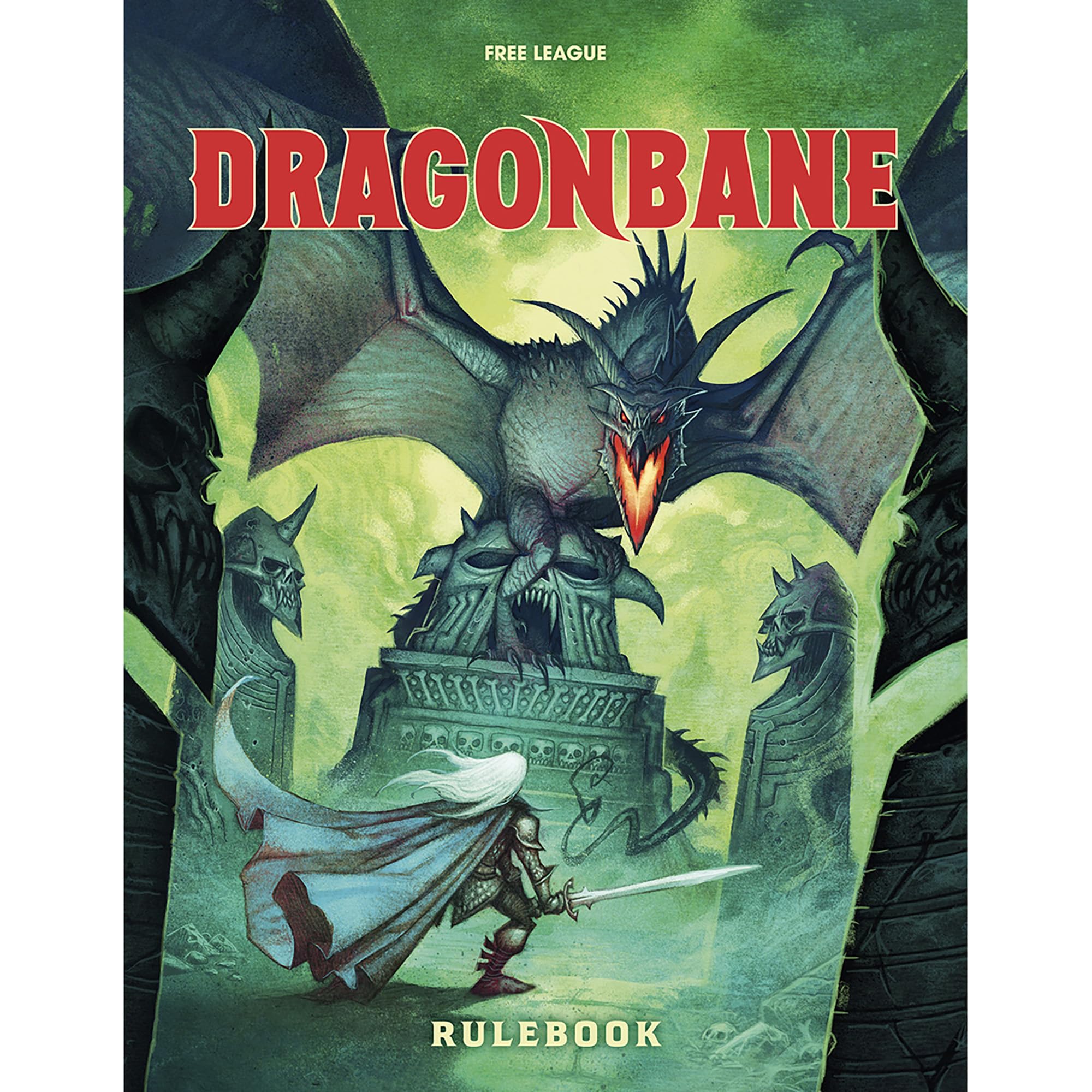 Free League Publishing: Dragonbane: Core Rulebook - Hardcover RPG Book, D20 Rollenspiel, Fantasy & Abenteuer, Magie & Kampf, Dämonen & Drachen PC