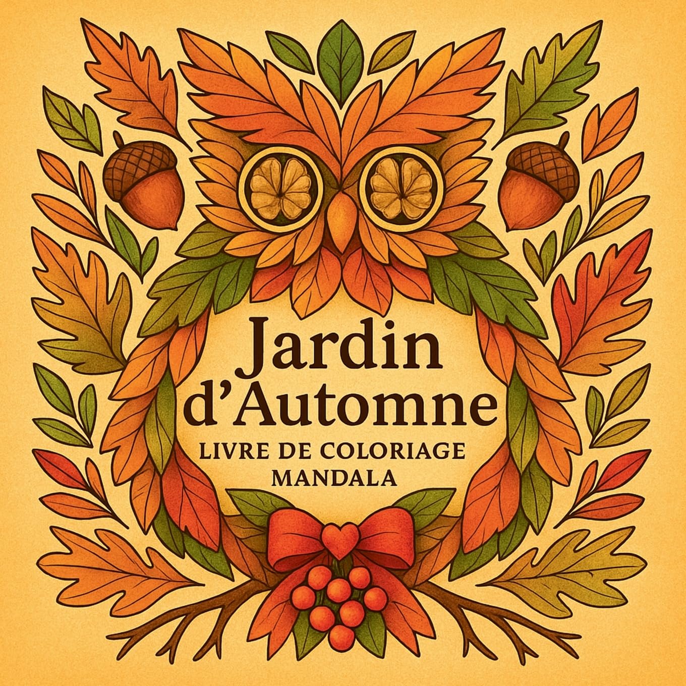 Jardin d'automne - Livre de coloriage Mandala Non-fiction