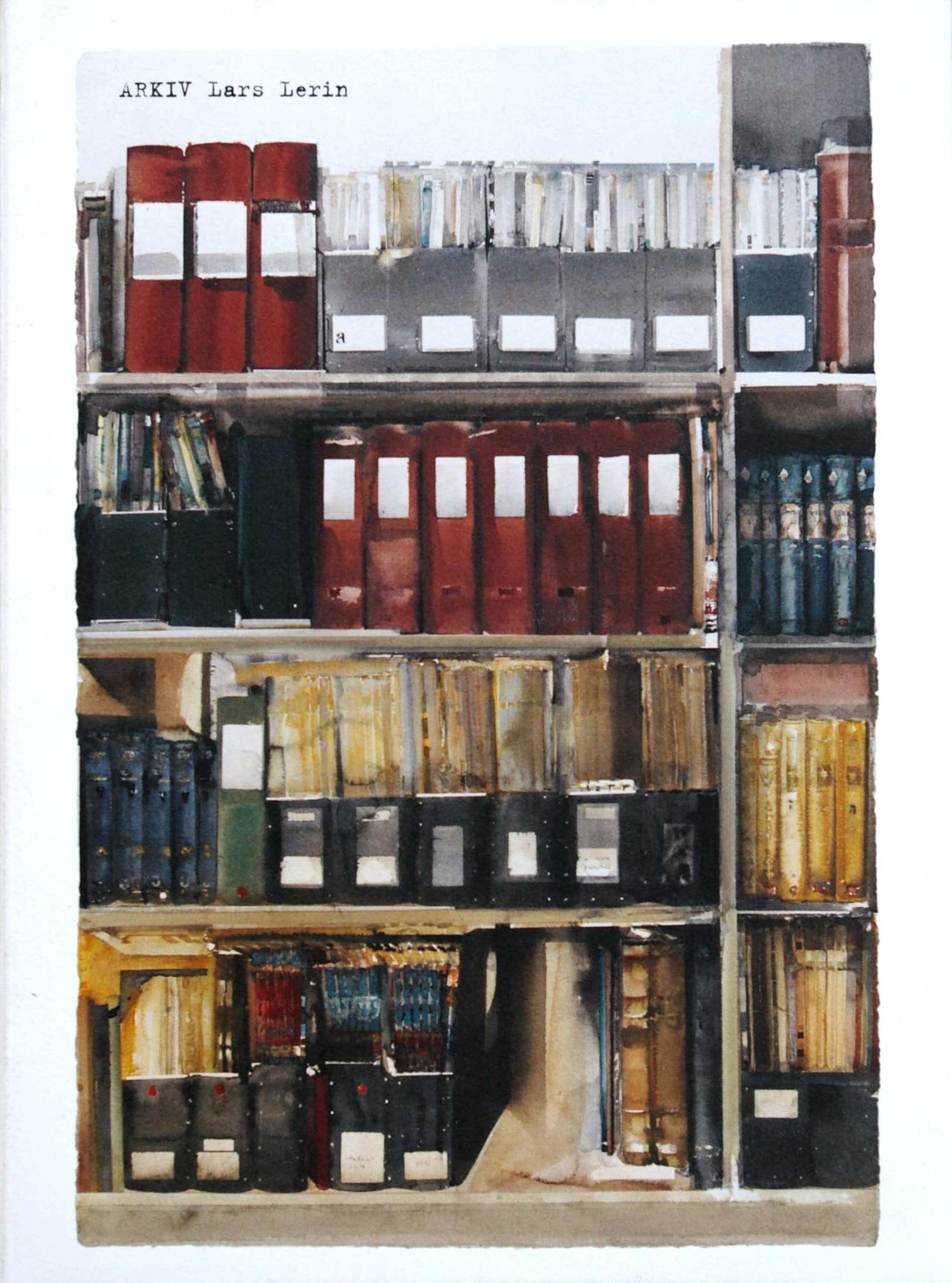 Lars Lerin: Arkiv Books