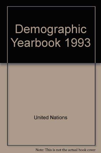 1993 Demographic Yearbook = Annuaire Demographique Social Sciences