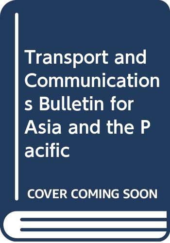 Transport and Communications Bulletin for Asia and the Pacific Books
