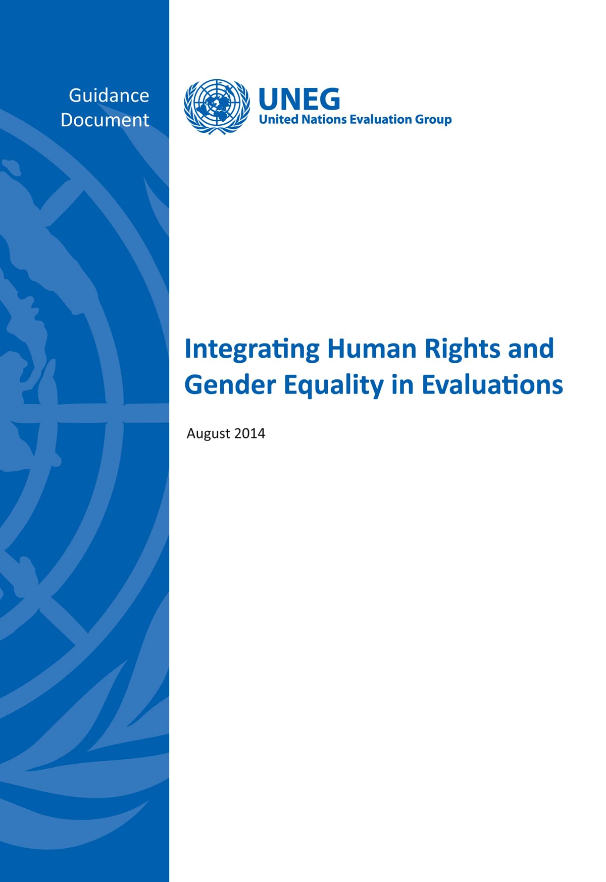 Integrating Human Rights and Gender Equality in Evaluation: Guidance Document Law