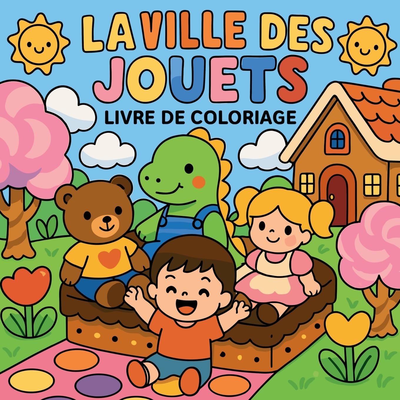 La ville des jouets - Livre de coloriage Tiptoi & Games