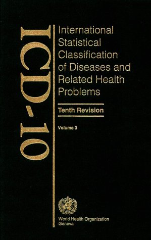 Icd-10: International Statistical Classification of Diseases and Related Health Problems : Alphabetical Index book