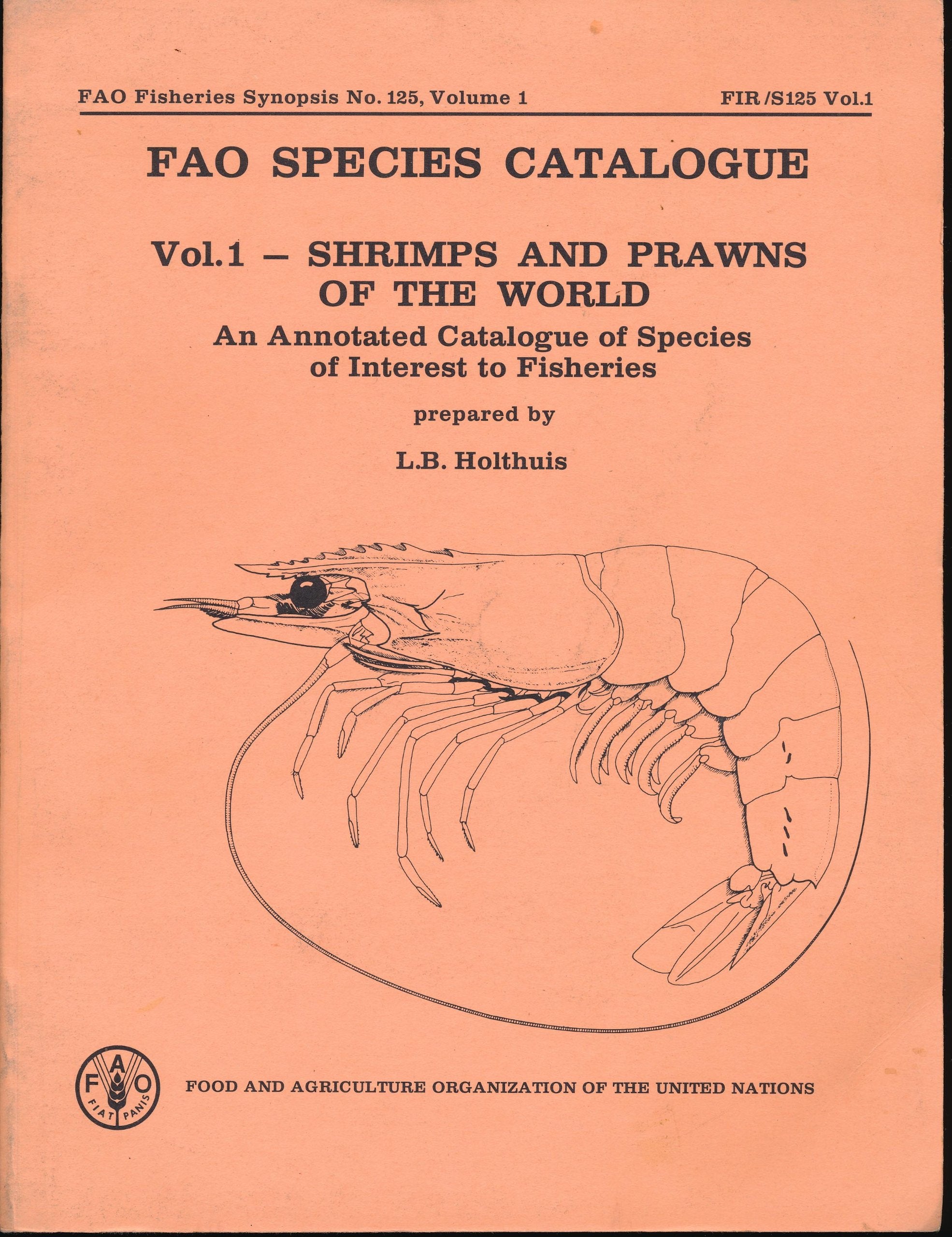 Fao Species Catalogue: Shrimps and Pawns (1) (FAO FISHERIES SYNOPSIS 125, VOL 1, Band 1) Mathematics
