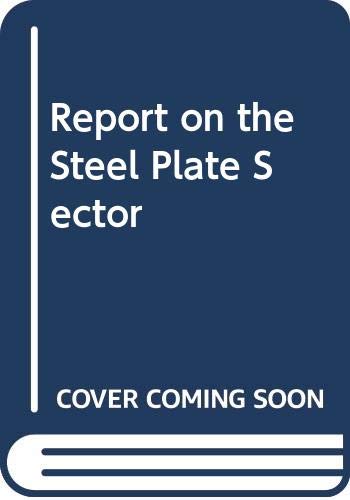 Report on the Steel Plate Sector Business, Finance & Career