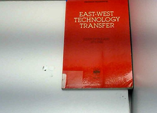 East-West technology transfer: Study of Poland, 1971-80 Books