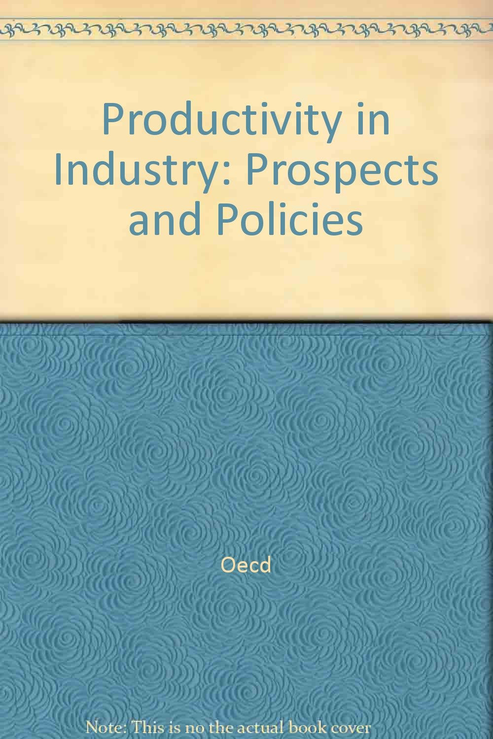 Productivity in Industry: Prospects and Policies Business, Finance & Career