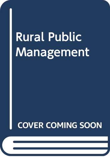 Product Image: Rural Public Management