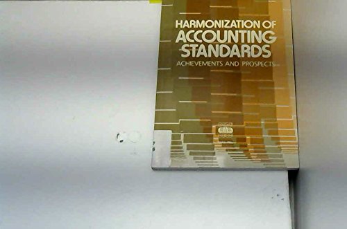 Harmonization of Accounting Standards: Achievements and Prospects Business, Finance & Career
