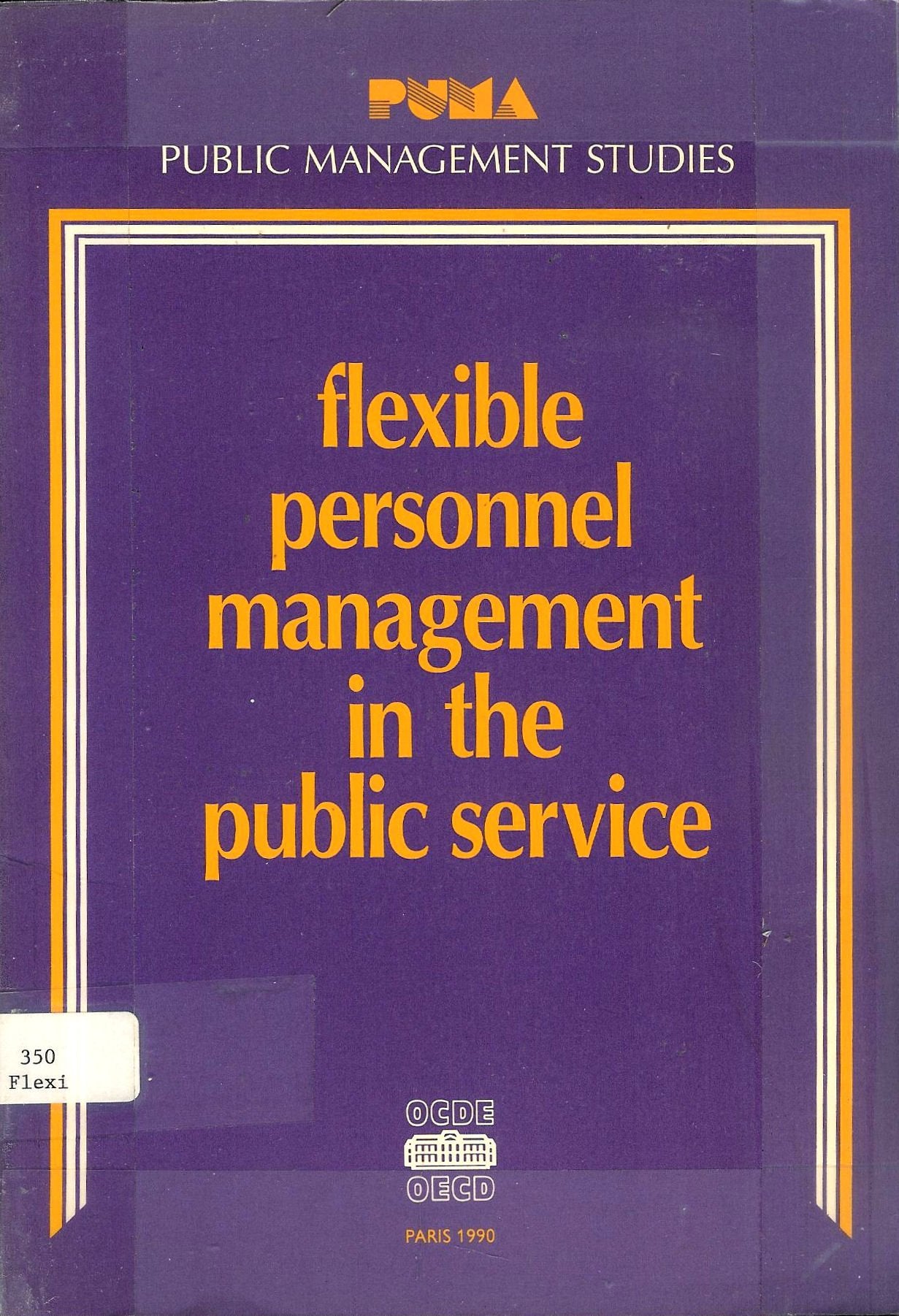 Flexible Personnel Management in the Public Service Business, Finance & Career