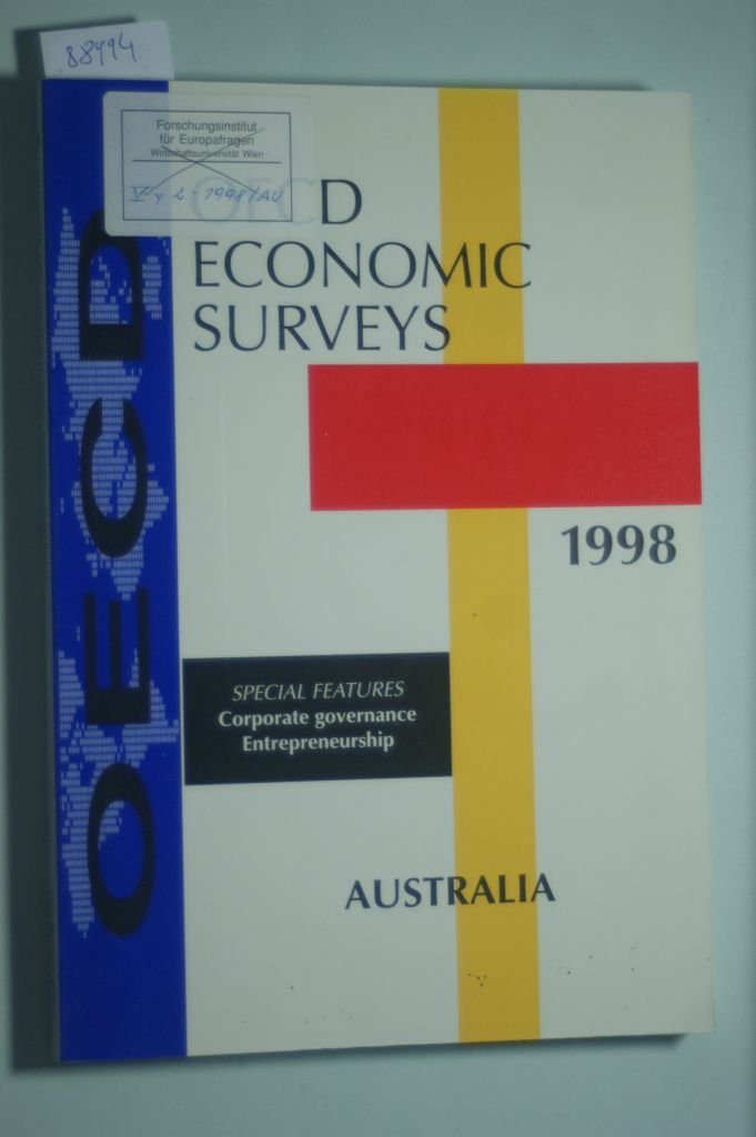 Australia 1997-1998 : 1998 Edition Business, Finance & Career