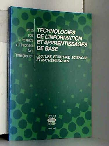 Technologies de l'information et apprentissages de base : lecture, écriture, sciences et mathématiques Books