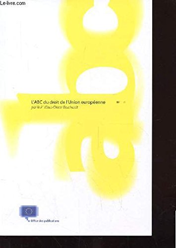 L'abc du droit de l'union europeenne Books