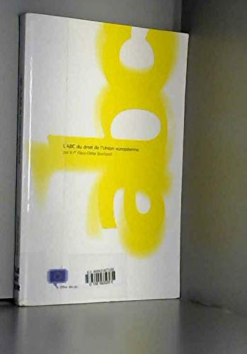 L'ABC du droit de l'union européenne Books