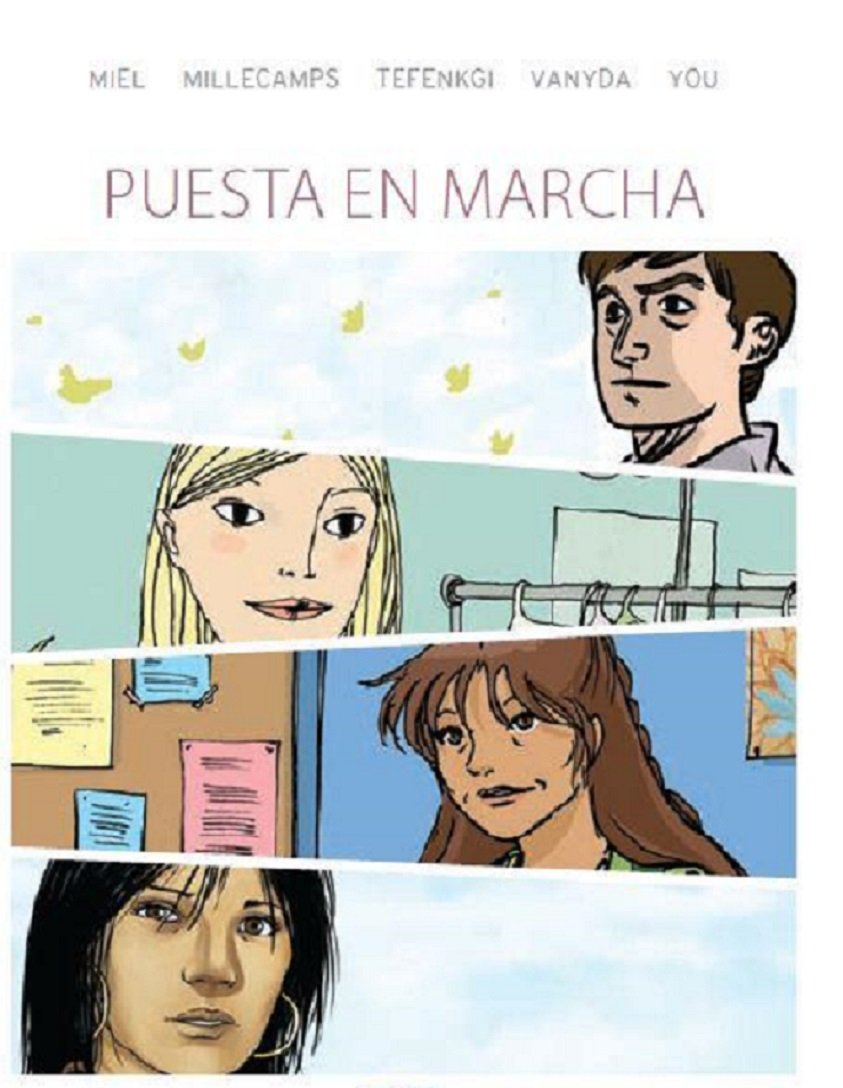 'Puesta en marcha', by Rudi Miel, Maud Millecamps, Alexandre Tefenkgi, Vanyda & You. Hardcover. Spanish language. Import book