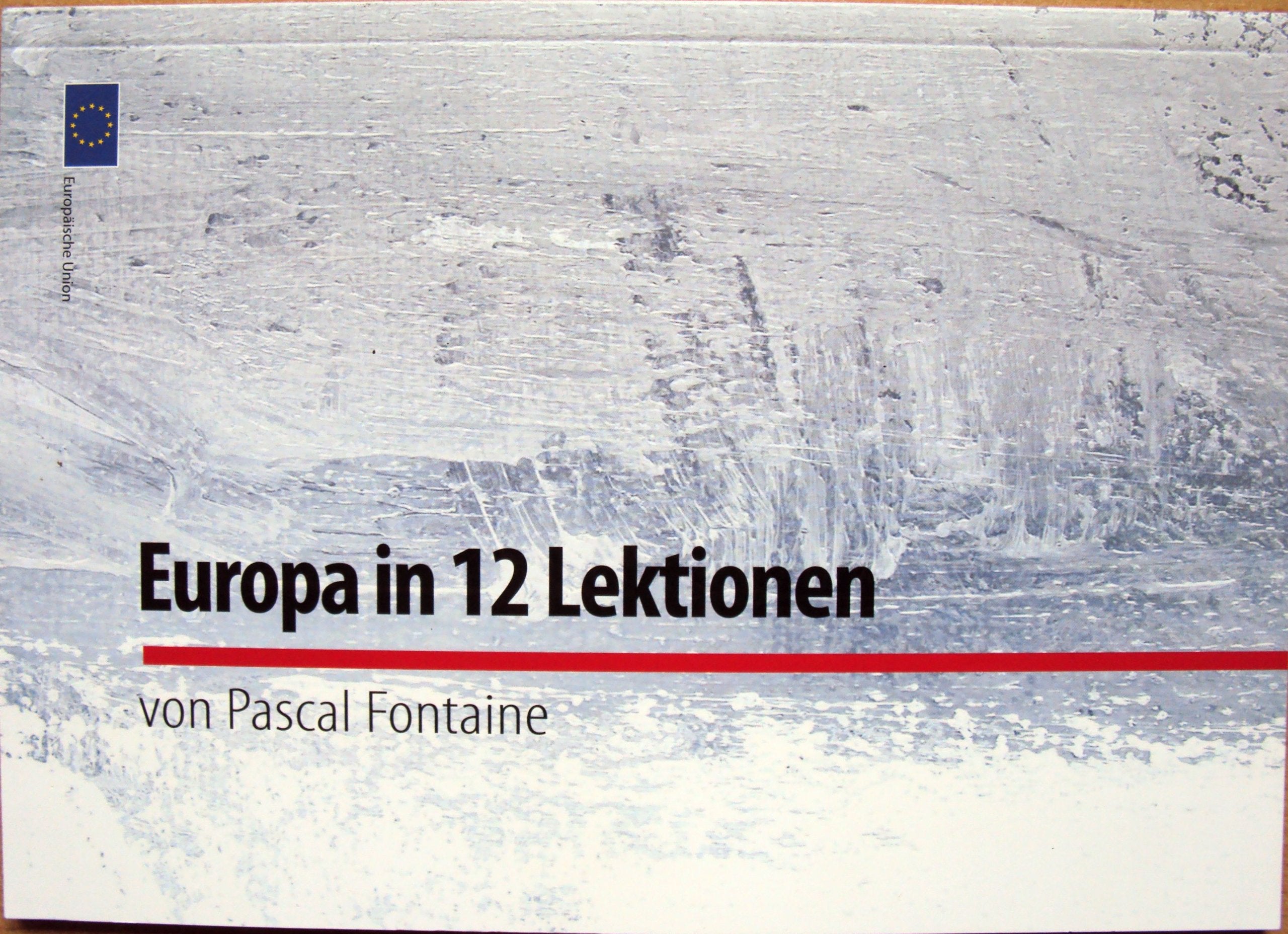 Europa in 12 Lektionen Books