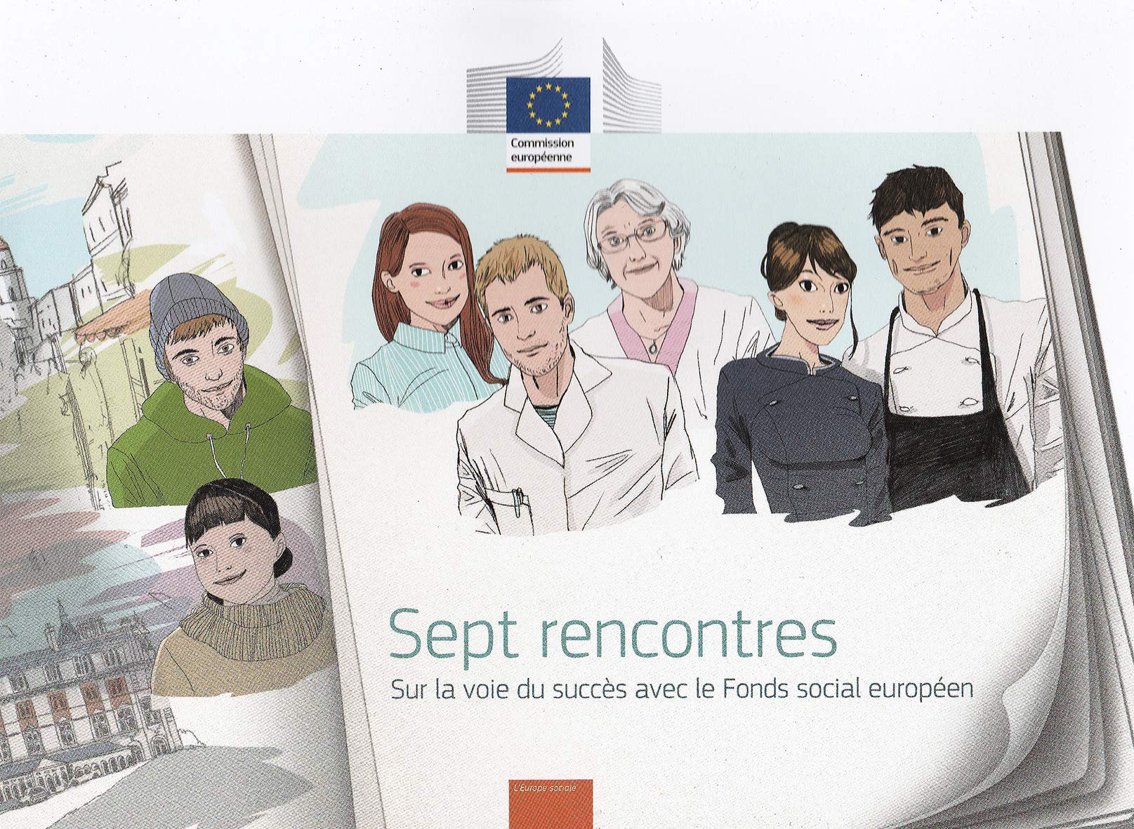 Sept Rencontres - Sur La Voie Du Succès Avec Le Fonds Social Européen Books