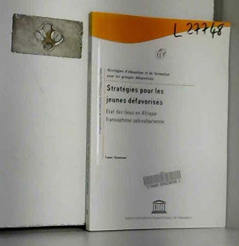 Strategies pour les jeunes defavorises Books