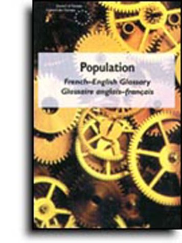 Population: French-English glossary book