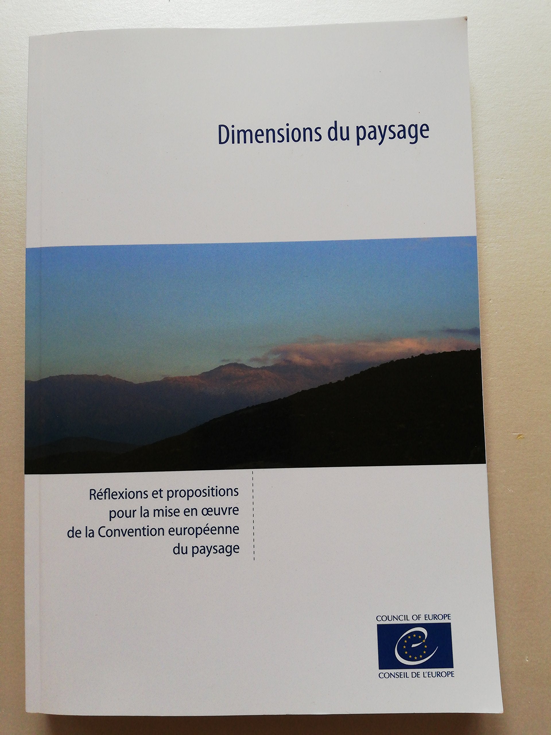 Landscape dimensions: reflections and proposals for the implementation of the European Landscape Convention Learning & Reference