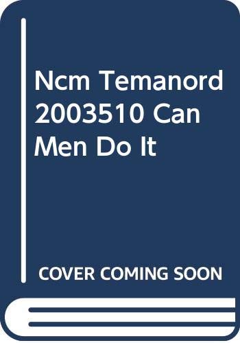 Ncm Temanord 2003510 Can Men Do It Books