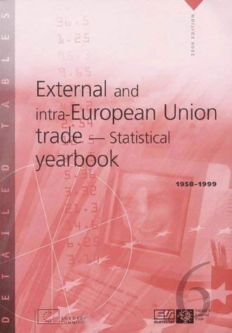 External and Intra-European Union Trade Statistical Yearbook 1958-99 Business, Finance & Career