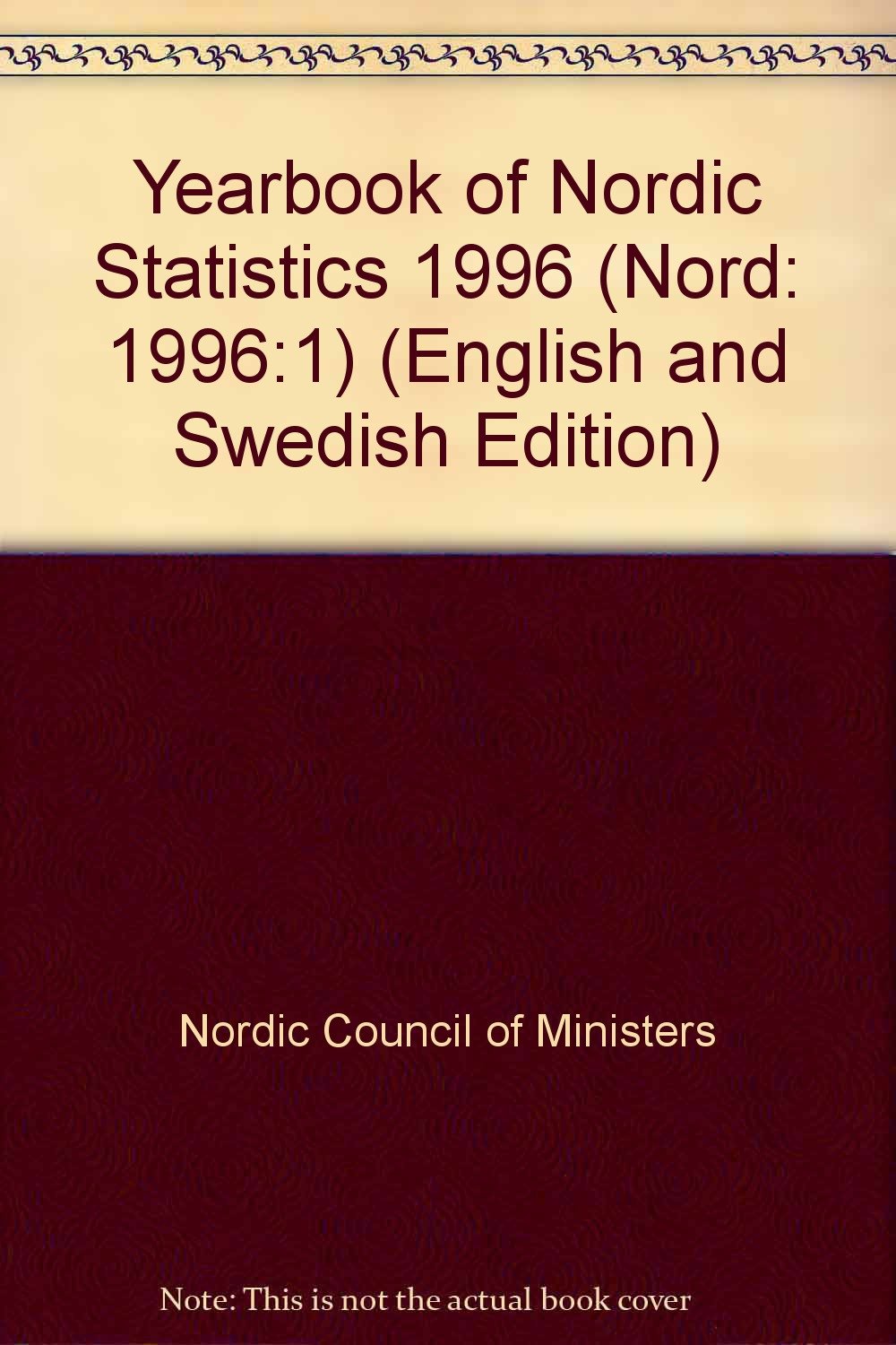 Yearbook of Nordic Statistics (Nord: 1996:1) Natural Sciences