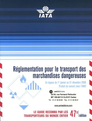 Réglementation pour le transport des marchandises dangereuses book