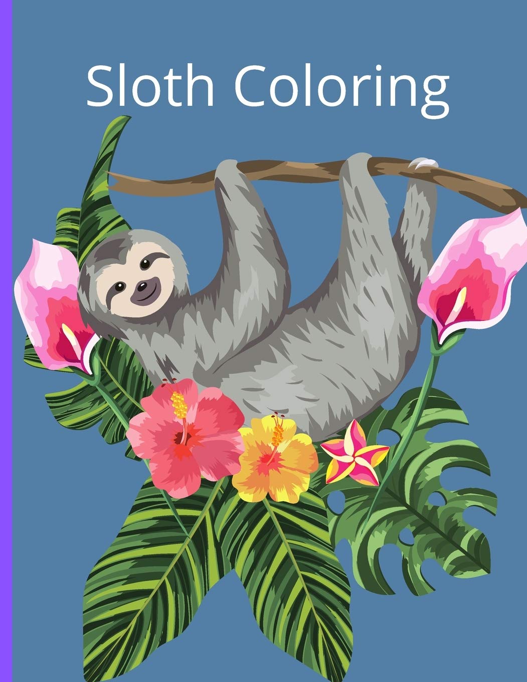 Sloth Coloring book