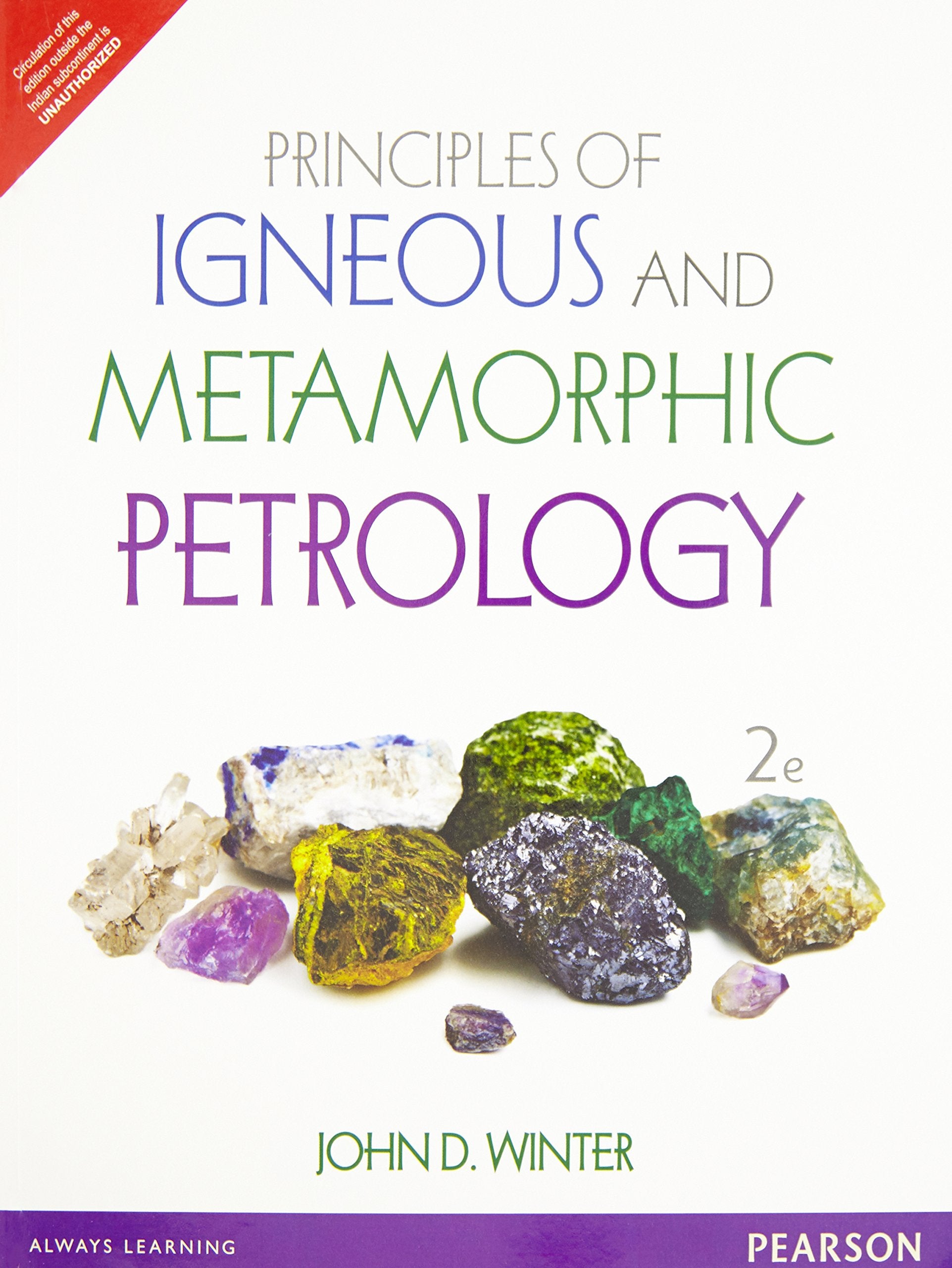 Principles of Lgneous and Metamorphic Pe Reference Books