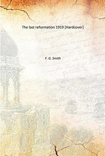 The last reformation 1919 Books