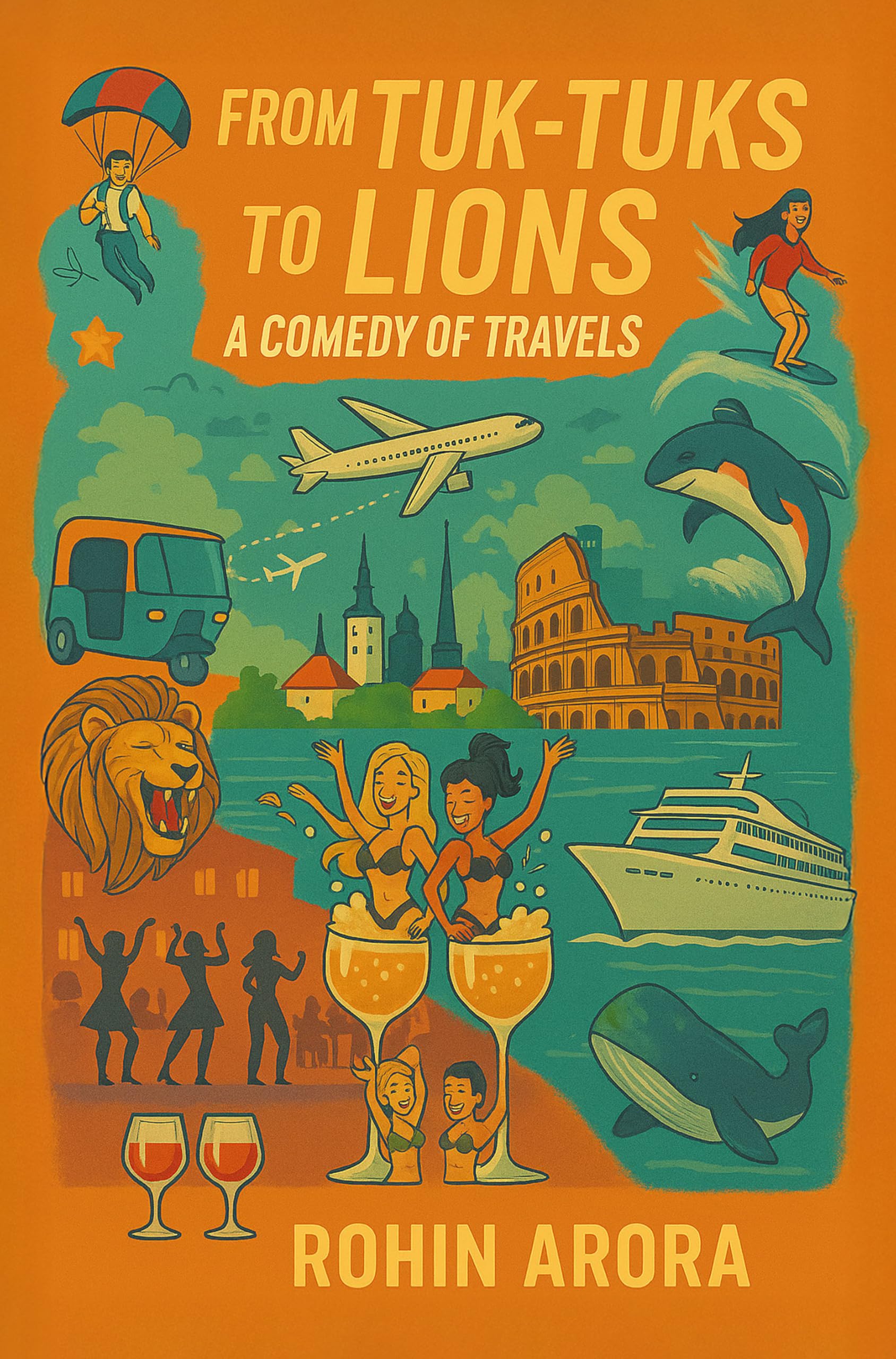 From Tuk-Tuks to Lions - A Comedy of Travels Travelogues