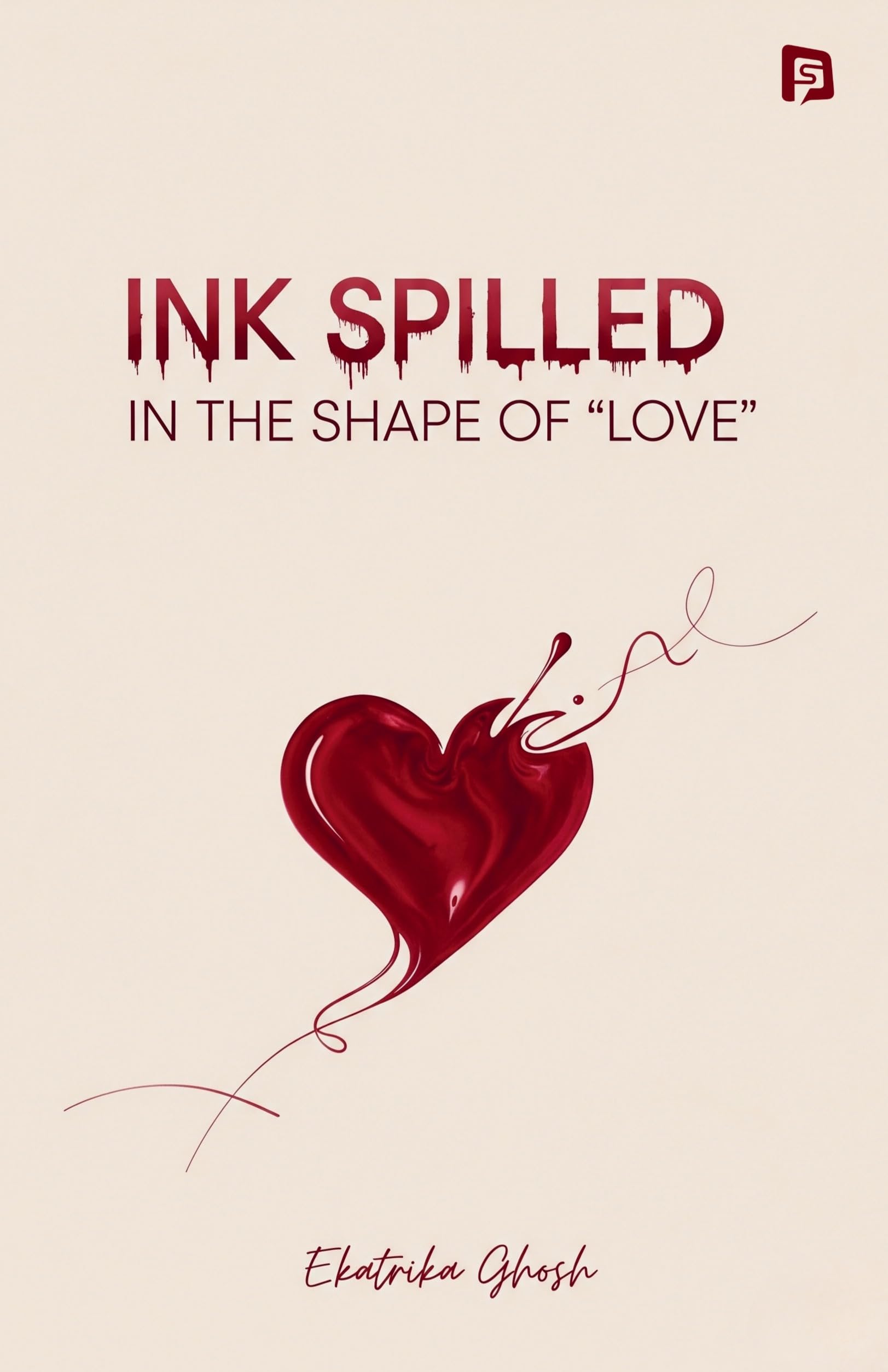 INK SPILLED IN THE SHAPE OF 'LOVE Contemporary literature