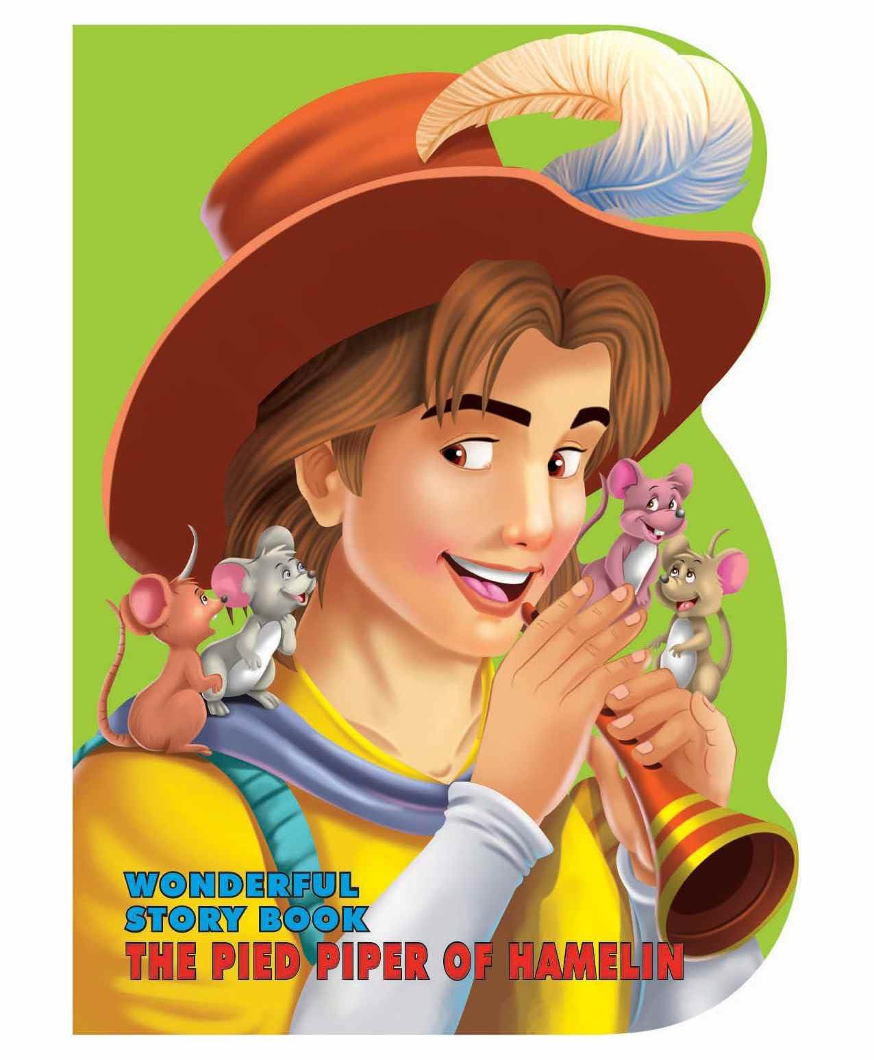 Wonderful Story Board book- The Pied Piper of Hamelin Dreamland Publications Dreamland Publications Books