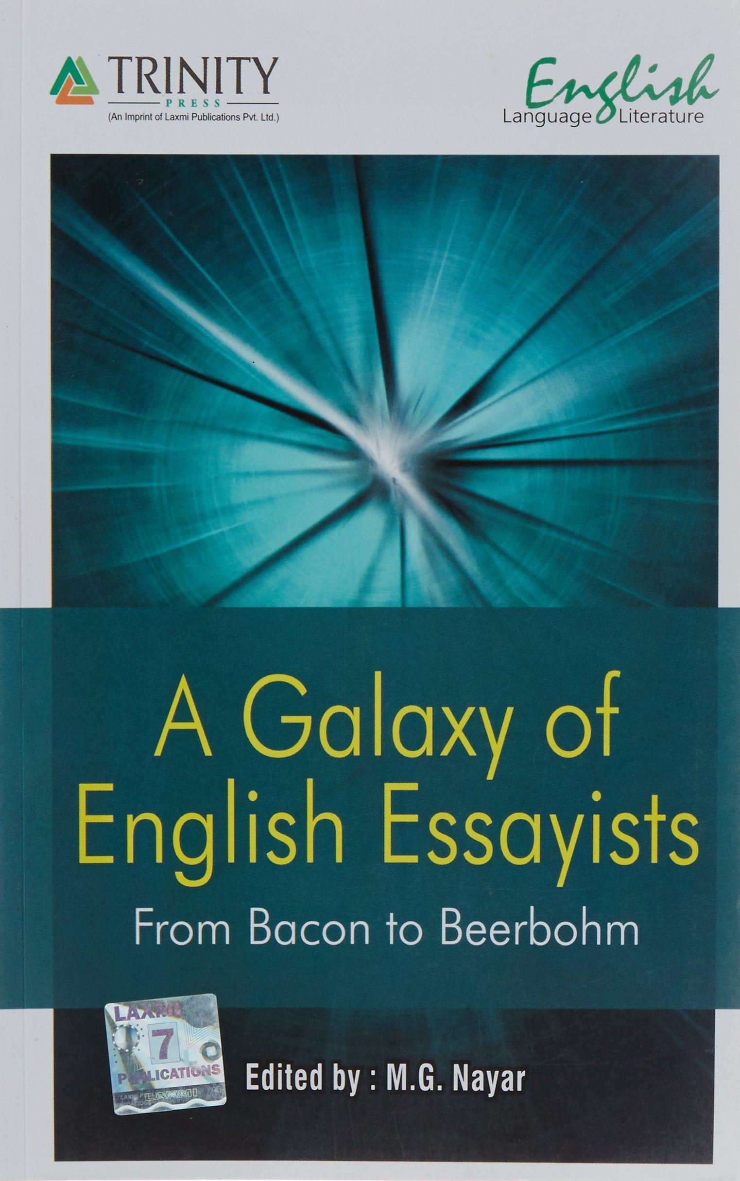 NGE-0323-095-A GALAXY ENG ESSAYISTS-NAY Books Wagon Books Wagon Books