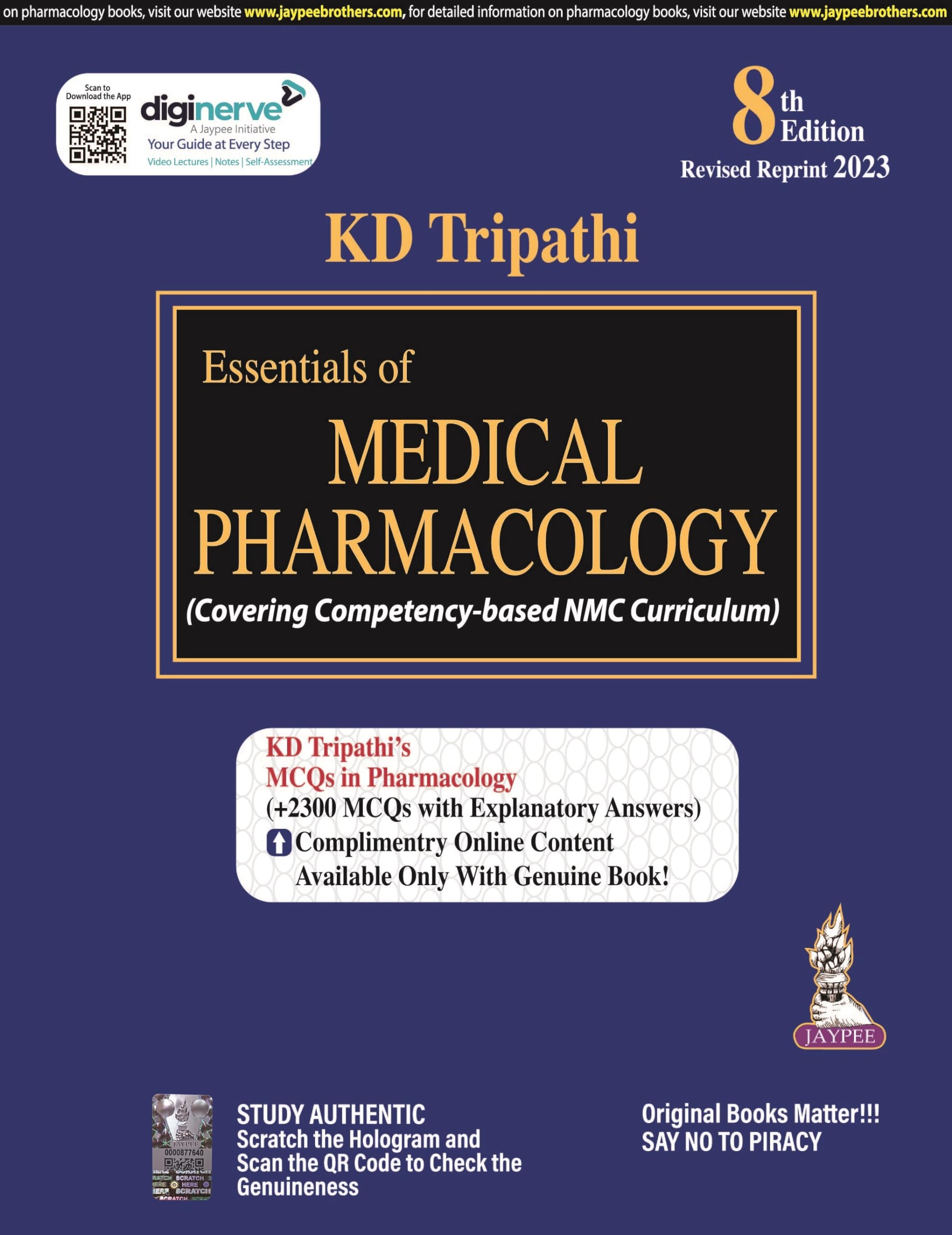 Essentials of Medical Pharmacology Medicine
