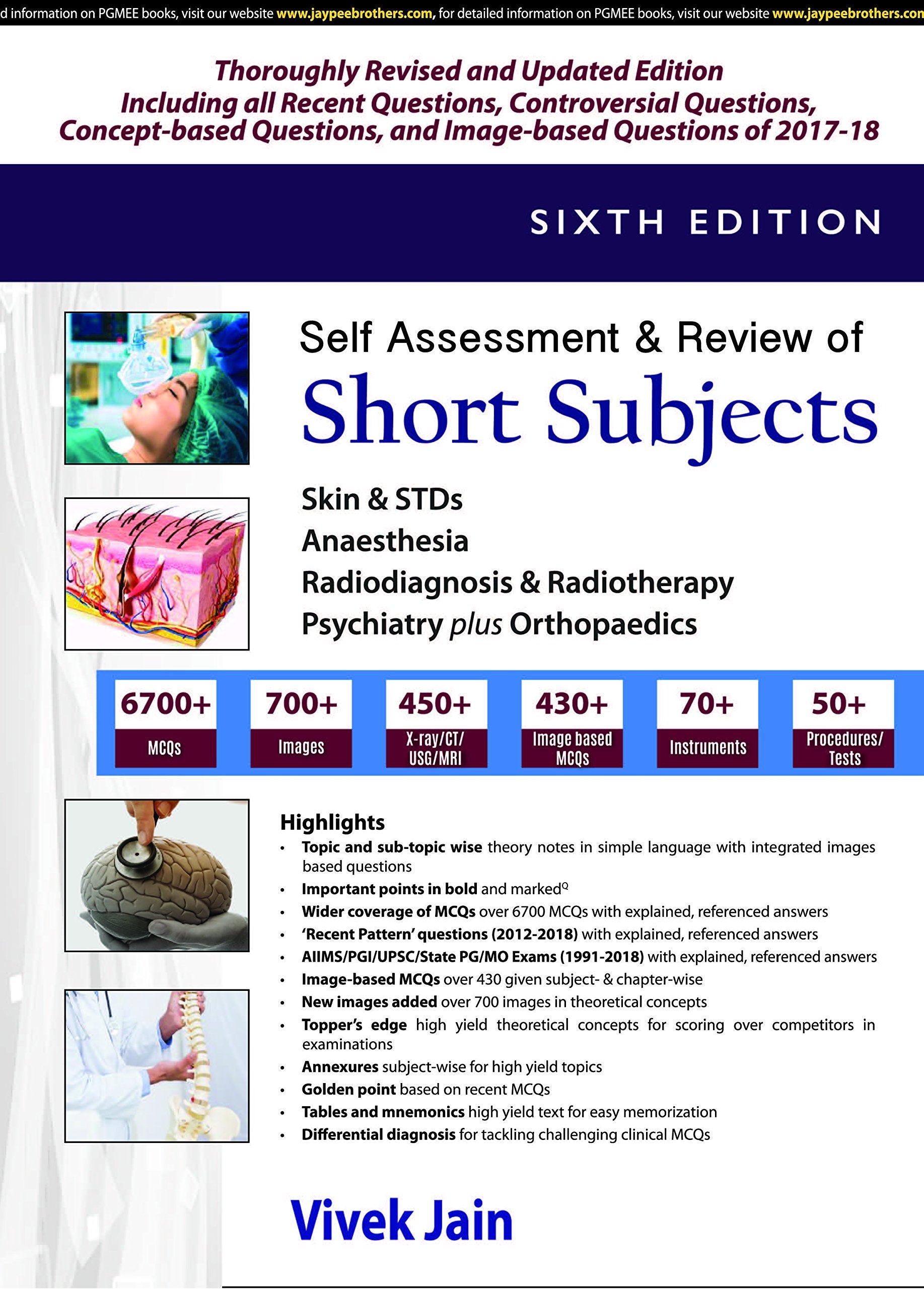 Self Assessment & Review of Short Subjects Medicine