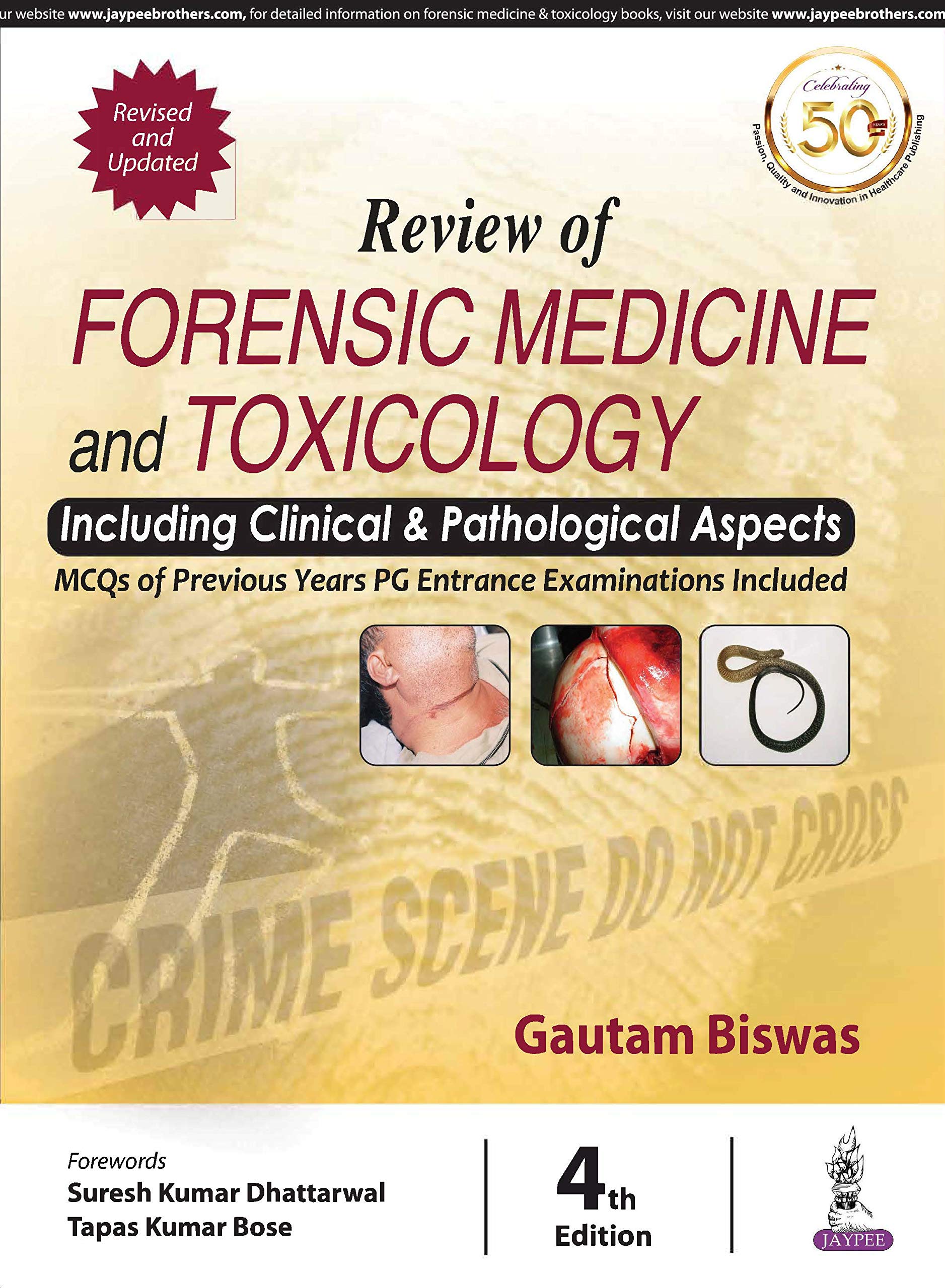 Review of Forensic Medicine and Toxicology: Including Clinical & Pathological Aspects Medicine