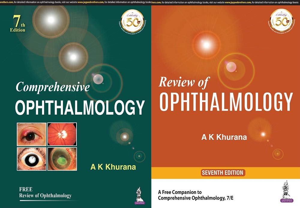 Comprehensive Ophthalmology + Review of Ophthalmology book