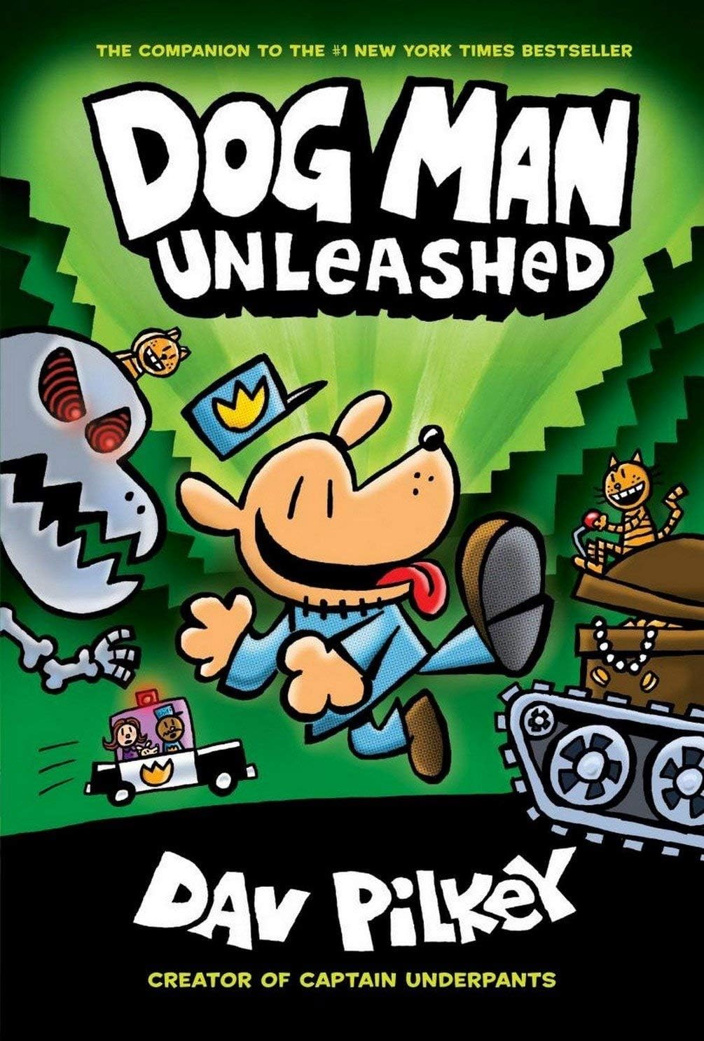 Dog Man Unleashed (Dog Man #2) From the Creator of Captain Underpants Books