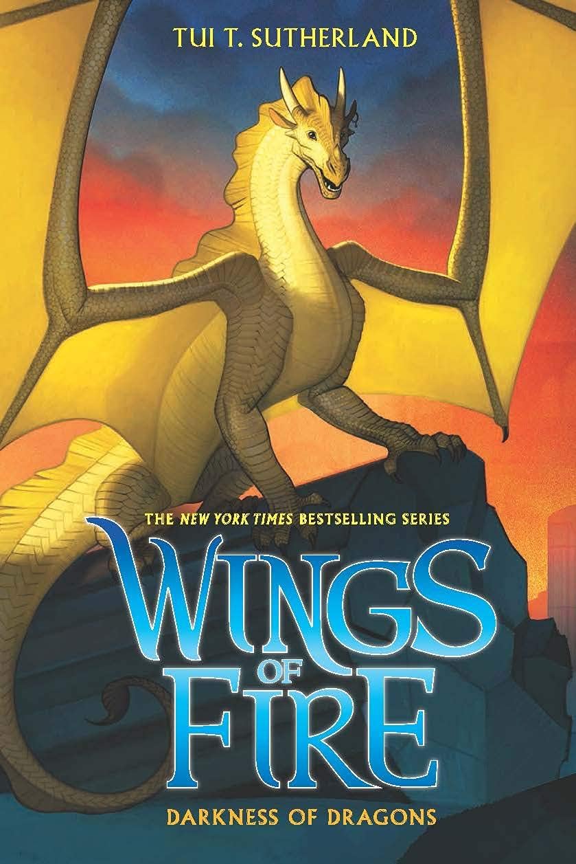 WINGS OF FIRE #10: DARKNESS OF DRAGONS Children's books